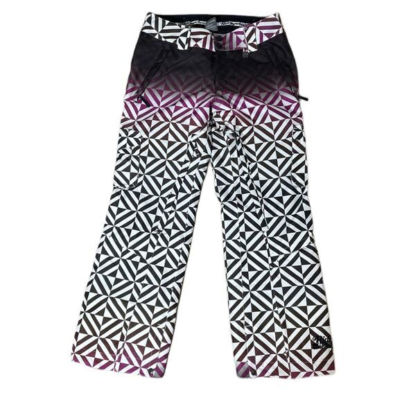 Ride Pants - Ride Snowboard Pants Women’s Ombré Purple Low Rise Sz M